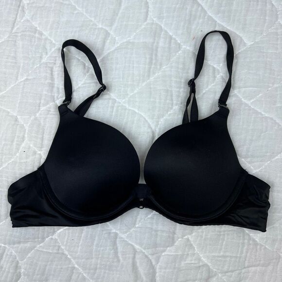 Victoria’s Secret Very Sexy Plunge Bra – Size 32B – Black - Picture 2 of 9
